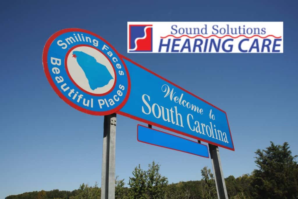 welcome to south carolina sign