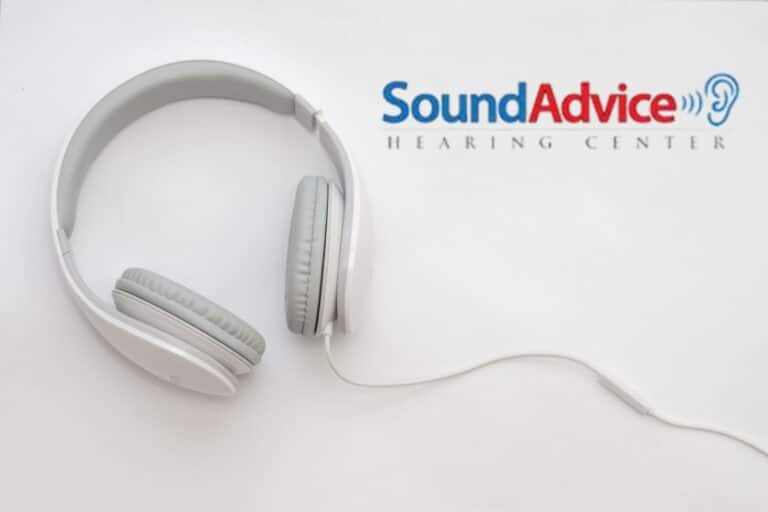 white headphones
