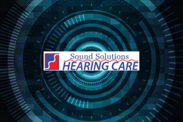 blue pixel background behind company logo