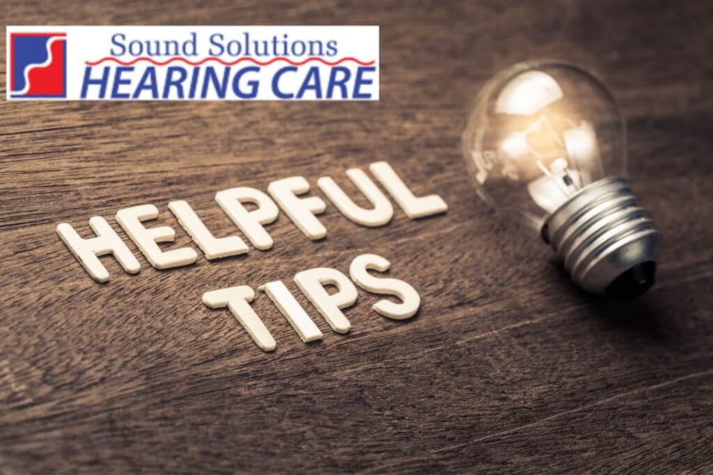 a lightbulb and the words helpful tips